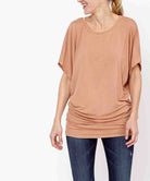 BAMBOO CREW NECK TUNIC Fabina