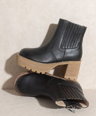 OASIS SOCIETY Aubrey - Platform Paneled Boots Oasis Society