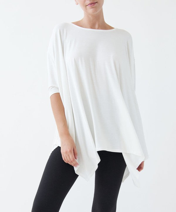 Bamboo Poncho Tunic Fabina