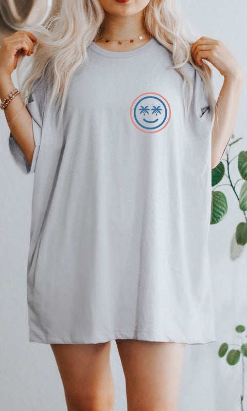 High Tides and Good Vibes Graphic Tee Ocean and 7th