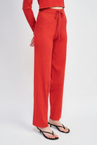 HIGH WAIST BAGGY LOUNG PANTS Emory Park