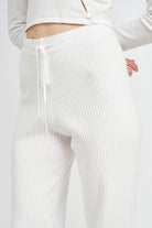 HIGH WAIST BAGGY LOUNG PANTS Emory Park