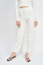 HIGH WAIST BAGGY LOUNG PANTS Emory Park