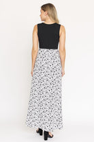 Sleeveless Floral Maxi Dress EG fashion