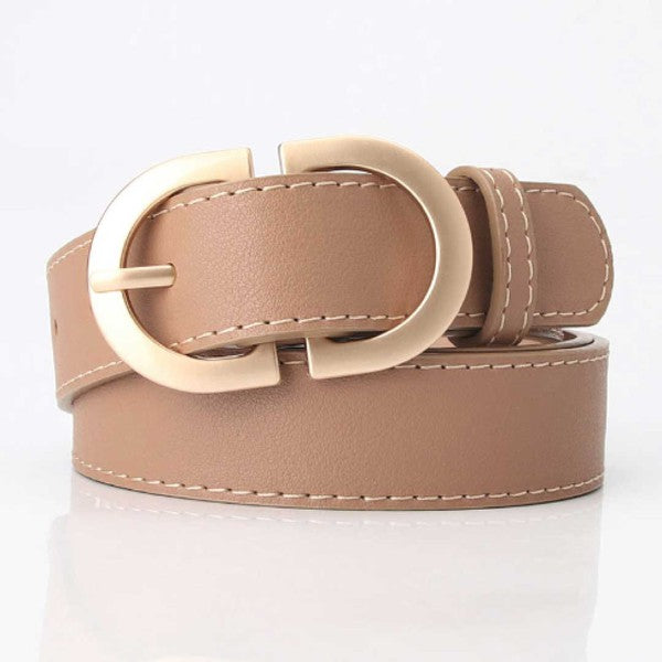 Allie Vegan Leather Belt ClaudiaG Collection