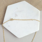 Ava Blonde Tortoise Necklace Spiffy & Splendid