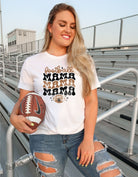 Football Mama Softstyle Tee Ocean and 7th