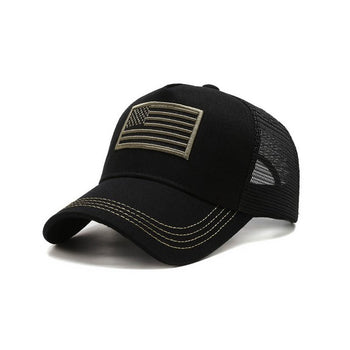 American Flag Unisex Trucker Hat Jupiter Gear