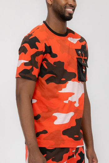 Weiv Full Camo Short Sleeve TShirt WEIV