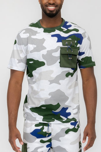 Weiv Full Camo Short Sleeve TShirt WEIV