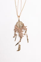 Dream Weave Medallion Necklace Leto Accessories