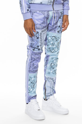 Weiv Paisley Bandana Print Track Pants WEIV