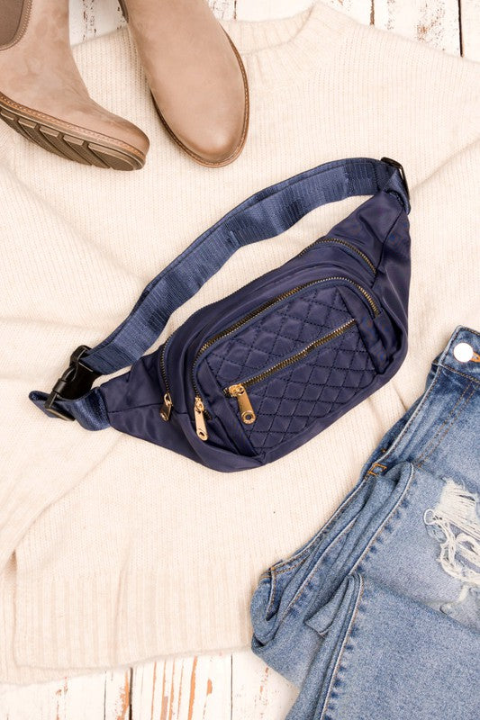 Quilted Belt Sling Bum Bag Aili's Corner