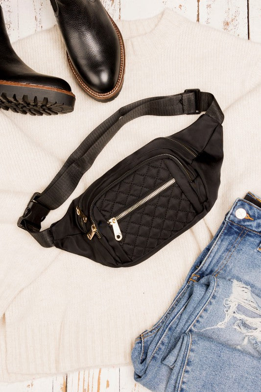 Quilted Belt Sling Bum Bag Aili's Corner