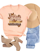 Buttlerfly Mama Colorful Crewneck Tee Ocean and 7th
