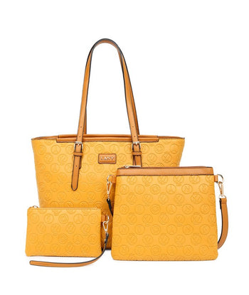 LANY Debossed Monogram Set w/ Crossbody & Pouch LANY Style