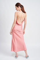 SATIN MAXI BIAS DRESS Emory Park