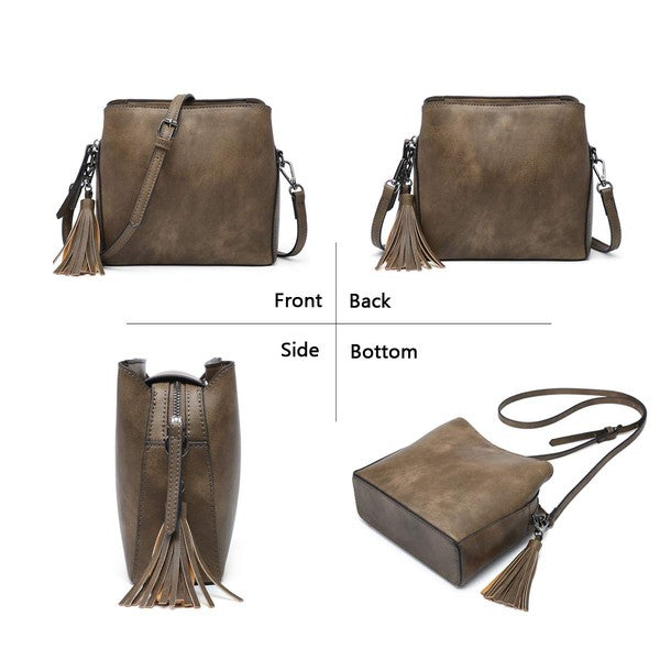 Mini crossbody bag square Sifides