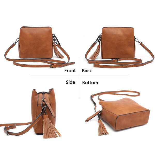 Mini crossbody bag square Sifides