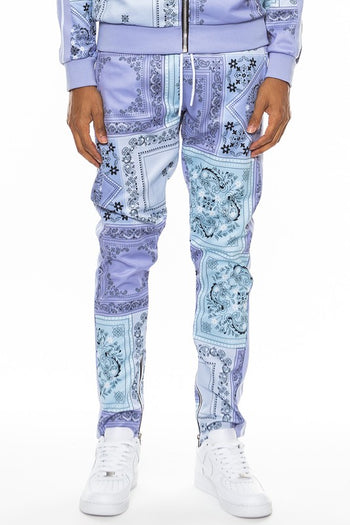 Weiv Paisley Bandana Print Track Pants WEIV