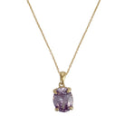 Confection Purple Crystal Necklace HONEYCAT Jewelry