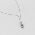 Confection Purple Crystal Necklace HONEYCAT Jewelry