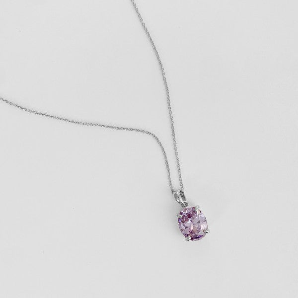 Confection Purple Crystal Necklace HONEYCAT Jewelry