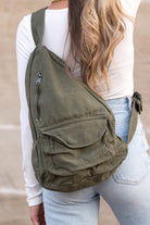 Oversized Canvas Sling Aili's Corner