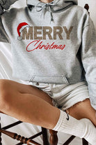 MERRY CHRISTMAS GRAPHIC HOODIE ROSEMEAD LOS ANGELES CO