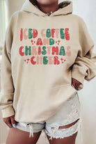 ICED COFFEE CHEERS GRAPHIC HOODIE ROSEMEAD LOS ANGELES CO