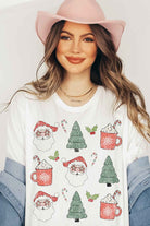 CHRISTMAS GRAPHIC PLUS SIZE TEE / T-SHIRT ROSEMEAD LOS ANGELES CO