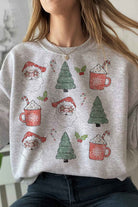 CHRISTMAS COLLECTION GRAPHIC PLUS SIZE SWEATSHIRT ROSEMEAD LOS ANGELES CO