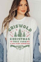 CHRISTMAS TREE FARM GRAPHIC TEE / T-SHIRT ROSEMEAD LOS ANGELES CO
