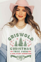 CHRISTMAS GRAPHIC PLUS SIZE TEE / T-SHIRT ROSEMEAD LOS ANGELES CO