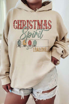 LOADING CHRISTMAS SPIRIT GRAPHIC HOODIE ROSEMEAD LOS ANGELES CO