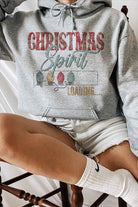 LOADING CHRISTMAS SPIRIT GRAPHIC HOODIE ROSEMEAD LOS ANGELES CO