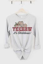 YEEHAW COUNTRY CHRISTMAS LONG SLEEVE TEE ROSEMEAD LOS ANGELES CO