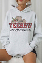 YEEHAW COUNTRY CHRISTMAS GRAPHIC HOODIE ROSEMEAD LOS ANGELES CO