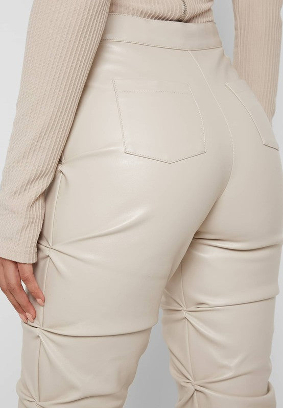 SEXY PU LEATHER PANTS By Claude