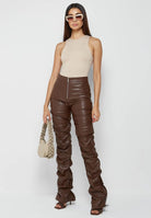 SEXY PU LEATHER PANTS By Claude