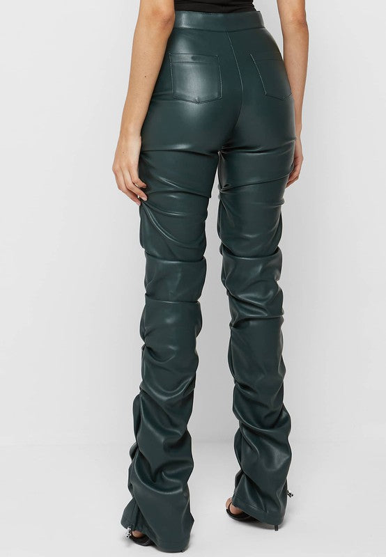 SEXY PU LEATHER PANTS By Claude