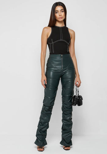 SEXY PU LEATHER PANTS By Claude