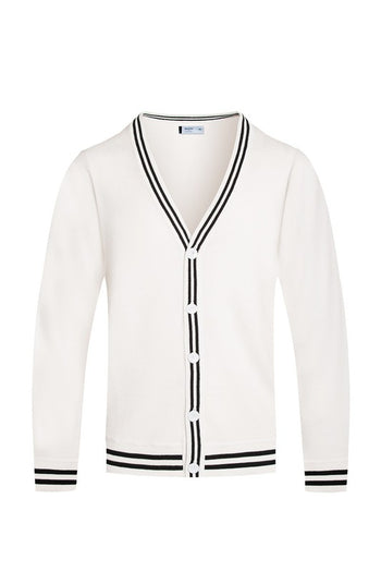 TWO STRIPE CARDIGAN WEIV