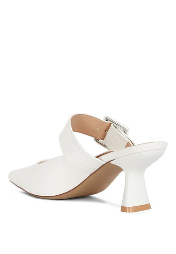 Shein Star Slim Block Heel Mules Rag Company