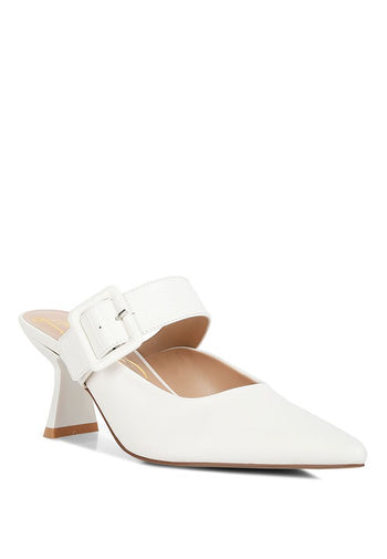 Shein Star Slim Block Heel Mules Rag Company