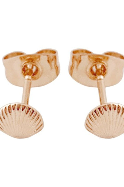 Mini Shell Studs HONEYCAT Jewelry