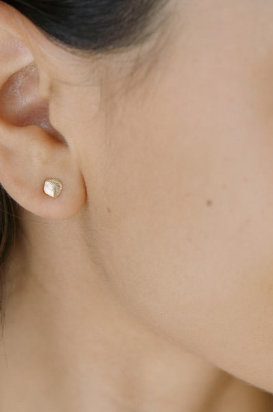 Mini Shell Studs HONEYCAT Jewelry