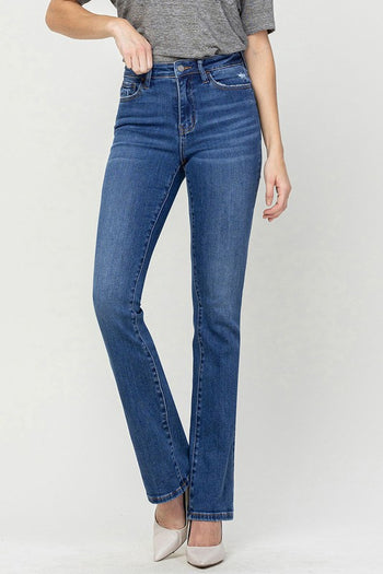 High Rise Bootcut Jeans VERVET by Flying Monkey