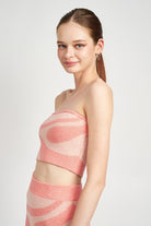 COLOR BLOCKED TUBE TOP Emory Park