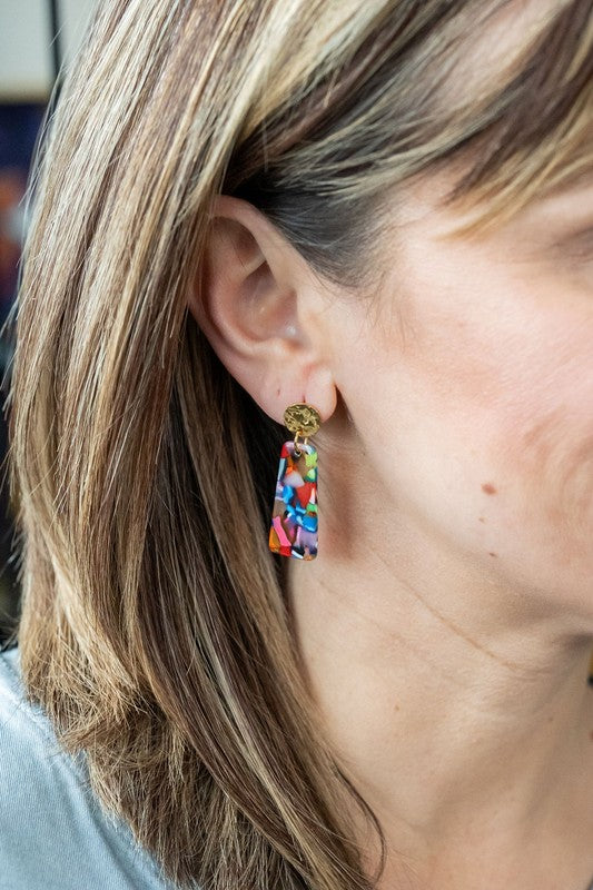 Mia Mini Earrings - Fiesta Spiffy & Splendid